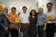 Con amigos e invitados